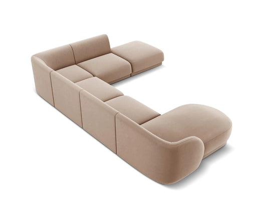 Miley panoramic sofa right 6 seats