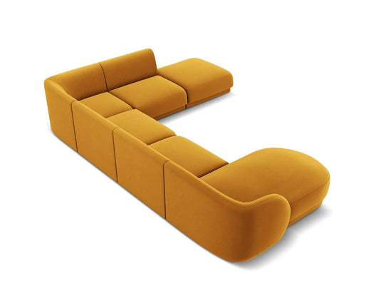 Miley panoramic sofa right 6 seats