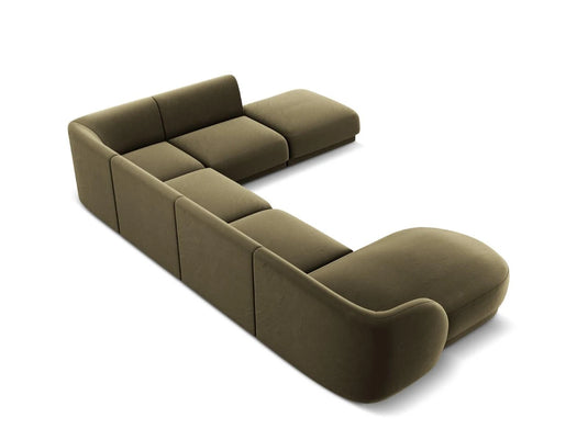 Miley panoramic sofa right 6 seats