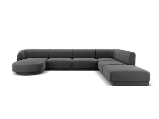 Miley panoramic sofa right 6 seats