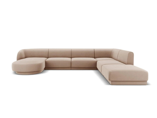 Miley panoramic sofa right 6 seats