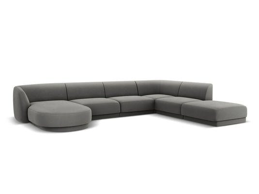 Miley panoramic sofa right 6 seats