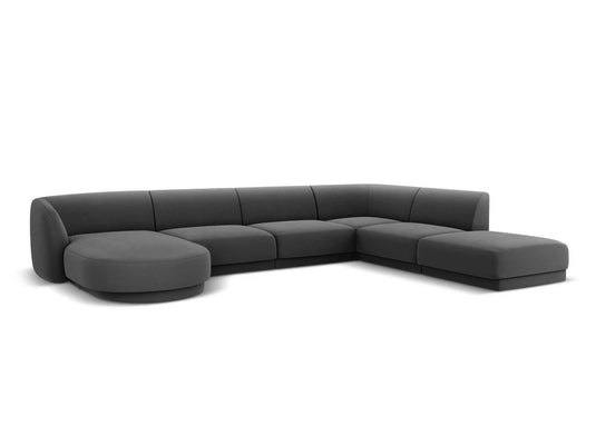 Miley panoramic sofa right 6 seats