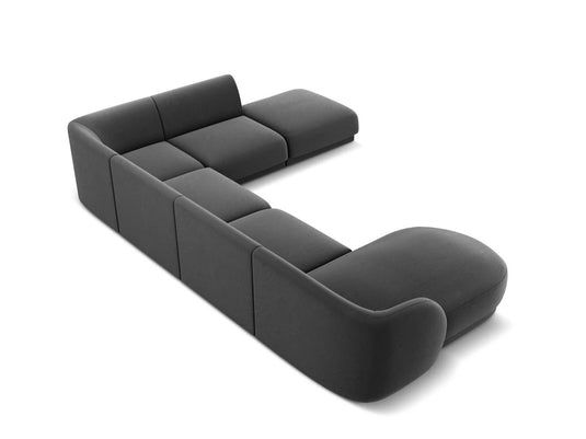 Miley panoramic sofa right 6 seats