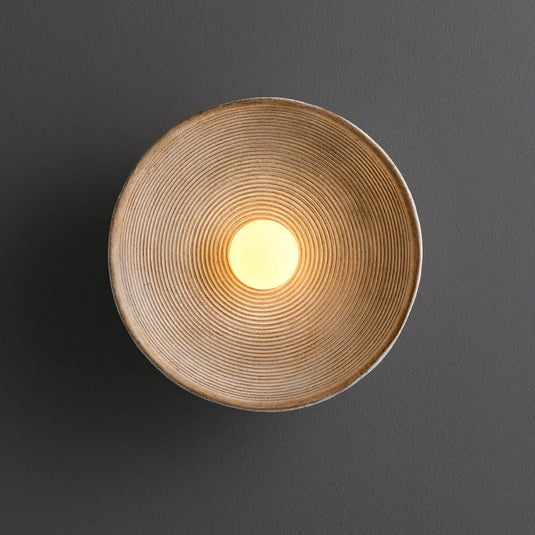 Orb wall lamp